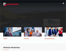 Tablet Screenshot of geoserviceing.com